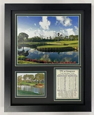 TPC Sawgrass Hole #17 at The Players Championship Collectible | Framed Photo ...