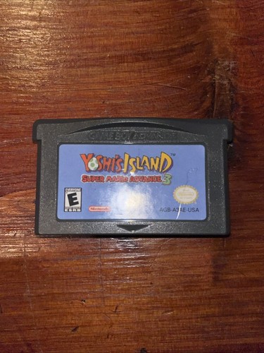 Yoshi Island Super Mario Advance 3 Nintendo Game Boy Advance Authentic Cartridge