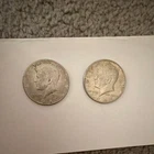 Kennedy Half Dollar 50C Coins 1967  Circulated Lot of 2