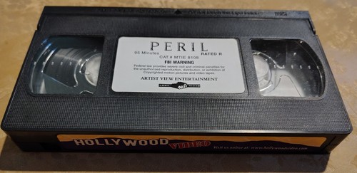 "PERIL" VHS Michael Pare Morgan Fairchild 2001 Suspense Thriller - Picture 6 of 7