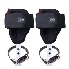 ASTM Certified Climbing Spurs Aluminum Steel Spikes Red