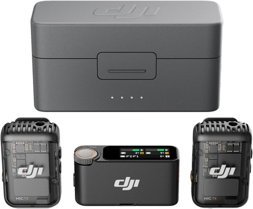 Fachhändler: DJI Mic 2 (2 Sender + 1 Empfänger + Ladeschale) + MwSt. Rechn.