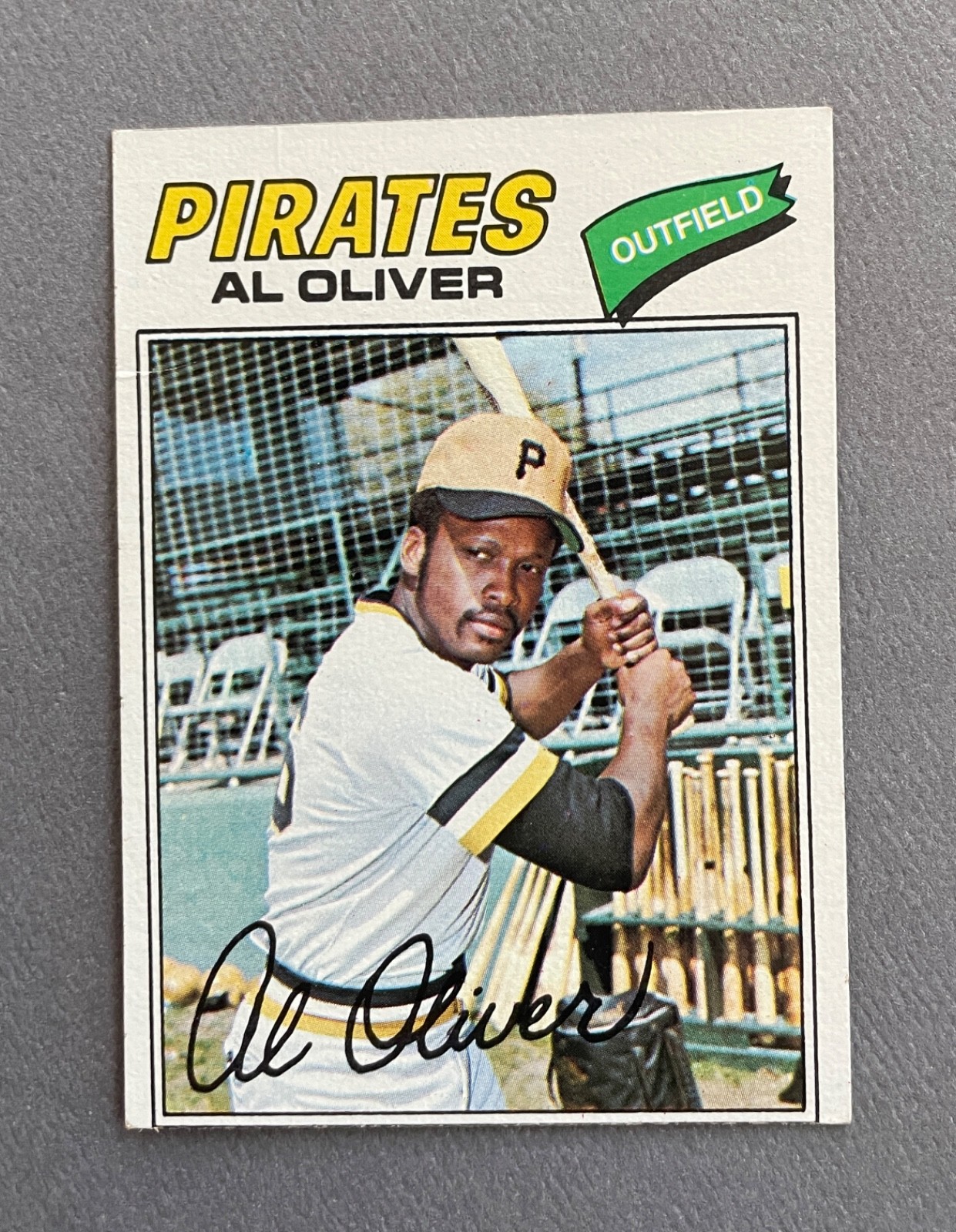 1977 Topps Baseball Al Oliver #130 Pittsburgh Pirates