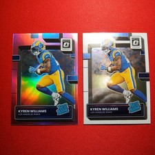 2022 Donruss Optic Kyren Williams Pink Rookie RC & Base (2) Rams🔥