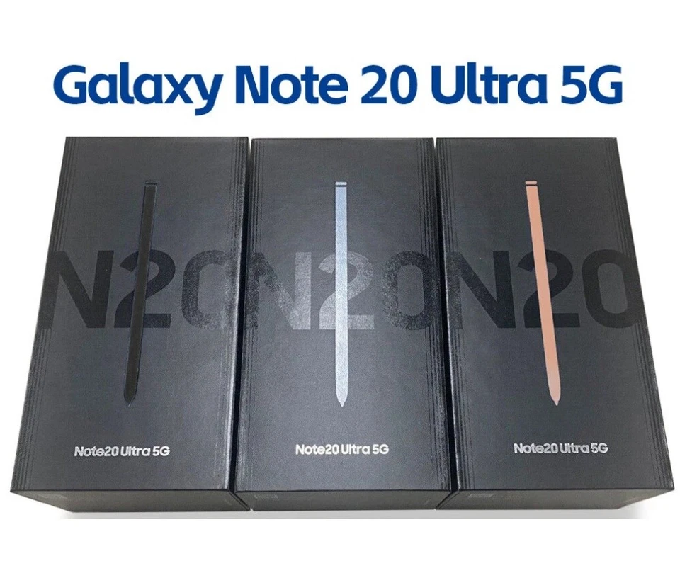 Nuevo Samsung Galaxy Note 20 Ultra 5G N986U 128GB Desbloqueado Smartphone 6,9''