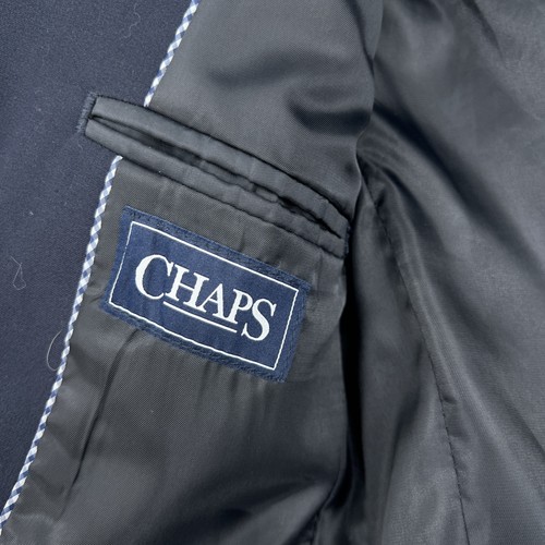 Chaps Blazer Boys 12 Navy Blue Gold Buttons Classic Suit Jacket Formal School - Picture 6 of 12