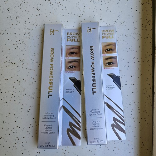 2 Pks IT Cosmetics Brow Power Eyebrow Pencil -Universal Taupe, 0.012 oz. 0.35 g - Picture 1 of 3