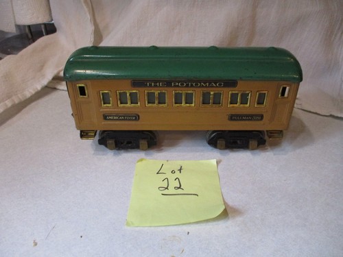 O gauge Potomac passenger car by American Flyer lot 22