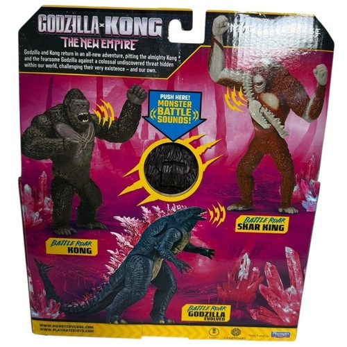 NIB Godzilla X Kong - New Empire Battle Roar Kong 7" Figure - Picture 2 of 3