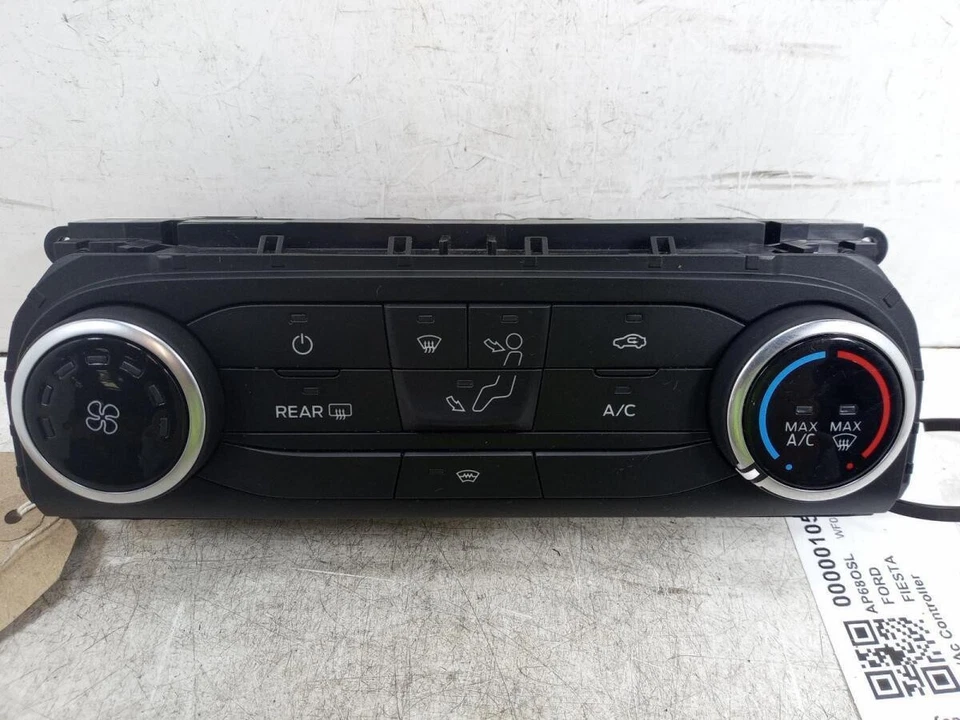 Heat/ac Controler Ford Fiesta St-line 2017-2022 999cc Petrol H1bt-19980-bj - Image 2 of 4