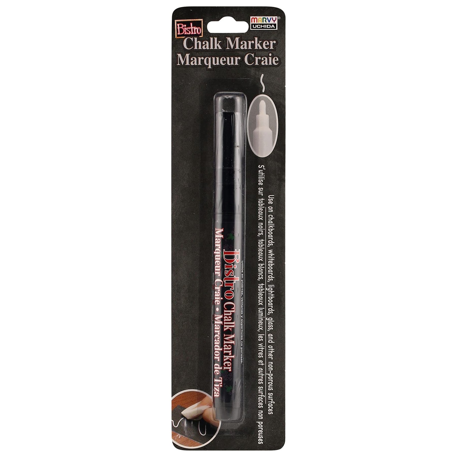 With Extra Fine Tip, Black