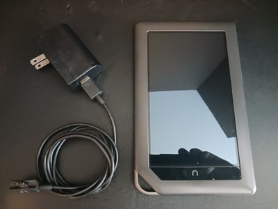 Barnes & Noble Nook Color Tablet Gray Wi-Fi eBook Reader BNRV200 8gb Tested!