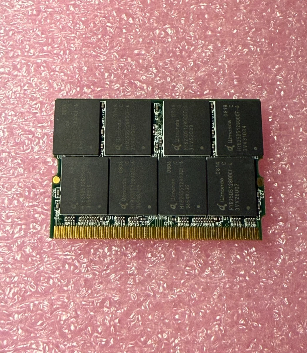 1GB RAM Memory 200 Pin SoDimm - 2.5V - DDR - PC2700 (333Mhz) - Non-ECC