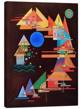 Leinwandbild Spitzen im Bogen - Wassily Kandinsky