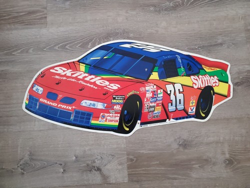 Ernie Irvan #36 Vintage Nascar Racing Schild 1998 Kegel Pontiac selten Rarität - Bild 1 von 5