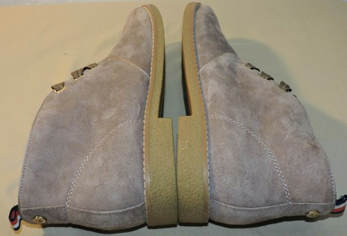 Tommy Hilfiger Women's Balbina Leather Hight Top Lace Up Taupe Size 9.5 M - Picture 5 of 9