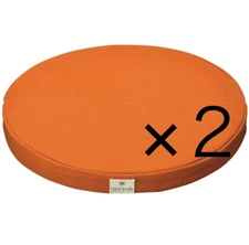 Snow Peak Orange lot of 2 Lounge Cushion TM-096 Camping Outdoor Living