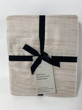 West Elm Silky Tencel Striated King/ Cal King...