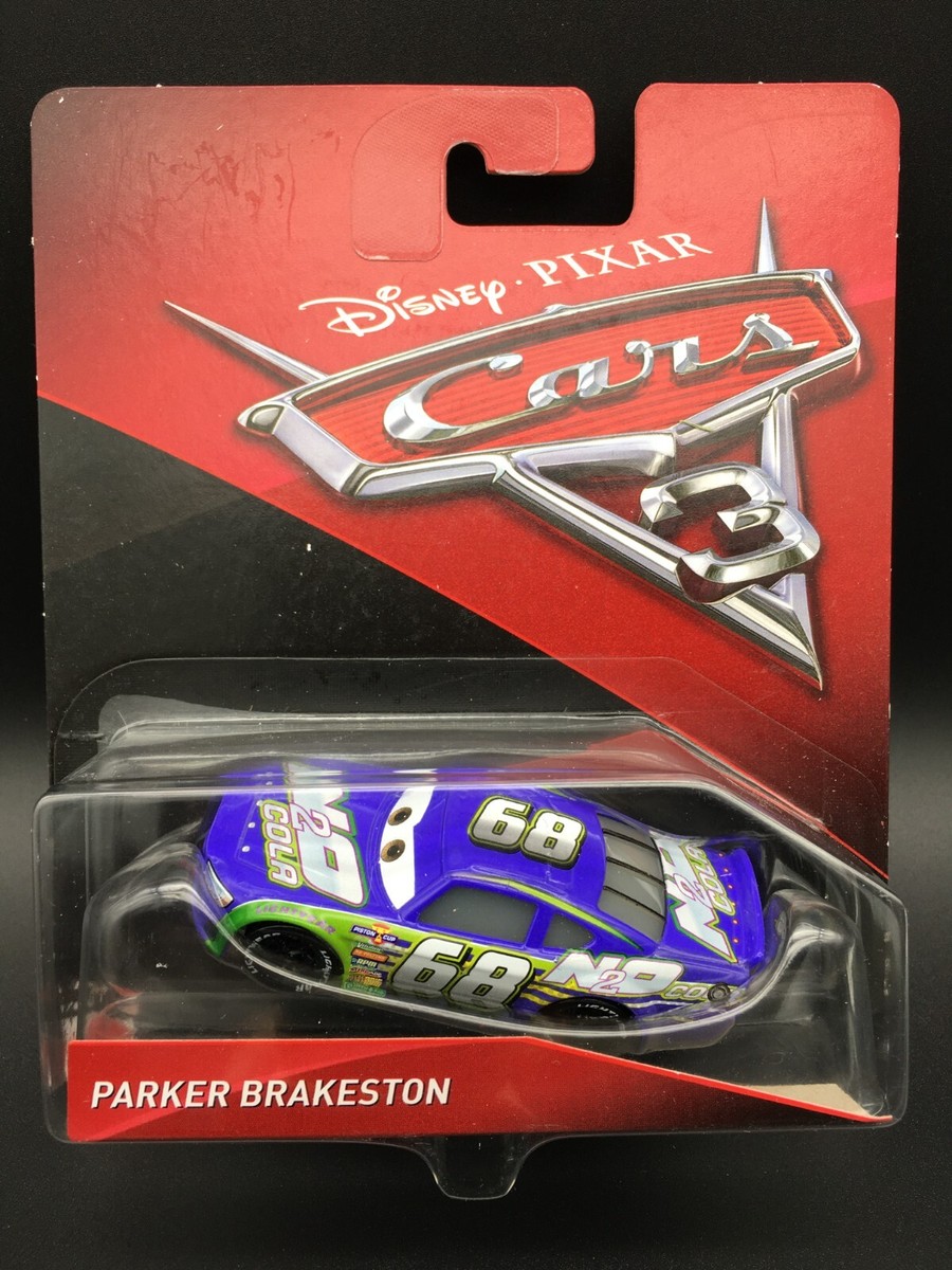 Disney Pixar Cars Parker Brakeston - N2O Cola Piston Cup Racer