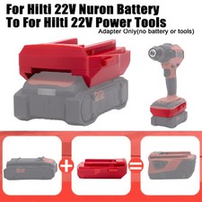 1x Adapter For Hilti 22V Nuron Lithium-Ion Battery To For Hilti 22V Old Tools