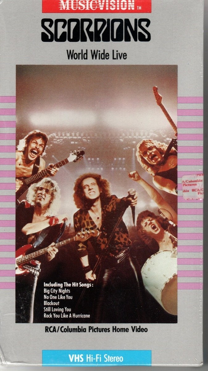 海外アーティスト　VHS Scorpions World Wide Live (*) BRAND NEW VHS | eBay