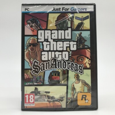 Grand Theft Auto GTA San Andreas PC Sealed Never Opened Rare