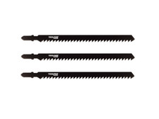 Long Jigsaw Blade 120mm for Cut Wood Plastic 3pcs hardwood softwood tool T344D