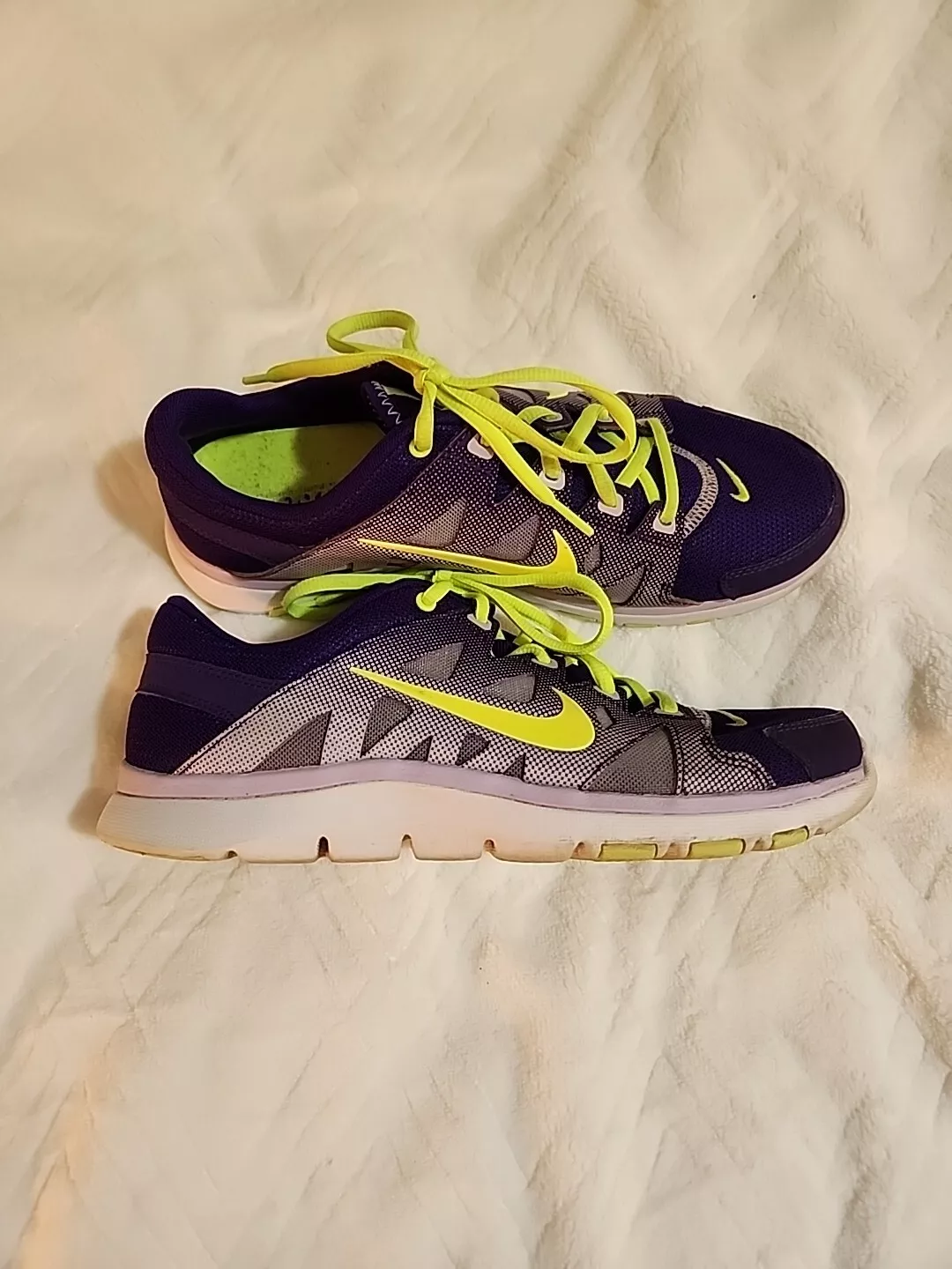 Baskets femme Nike Flex Supreme Fitsole violet/vert taille 7,5