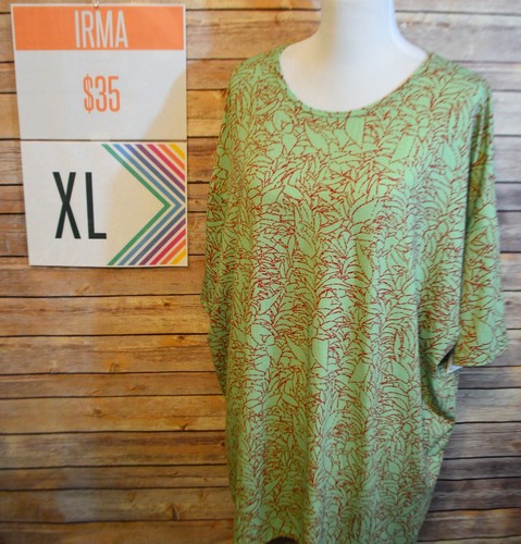 Tunique LuLaRoe Irma Femme Taille S - Drapeau Américain - NEUF Avec étiquette