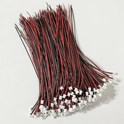 200PC Molex 51021 2Pin Connector UL1571 28AWG wire 150mm for battery pitch1.25mm