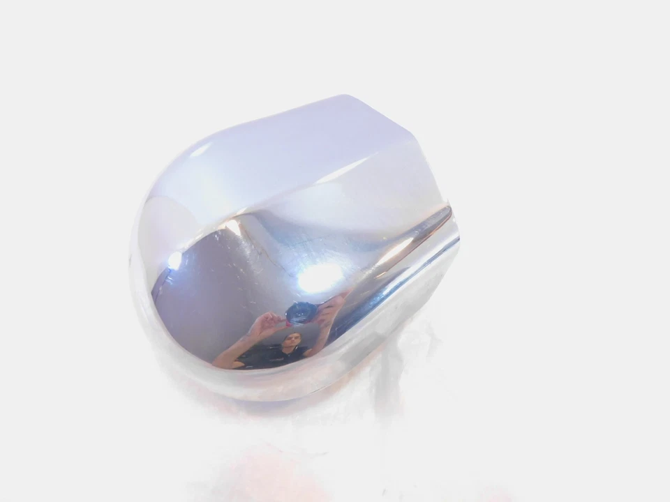 Cubierta de bocina cromada Harley Davidson Street Electra Glide Dyna Softail y Sportster Foto 3 de 4