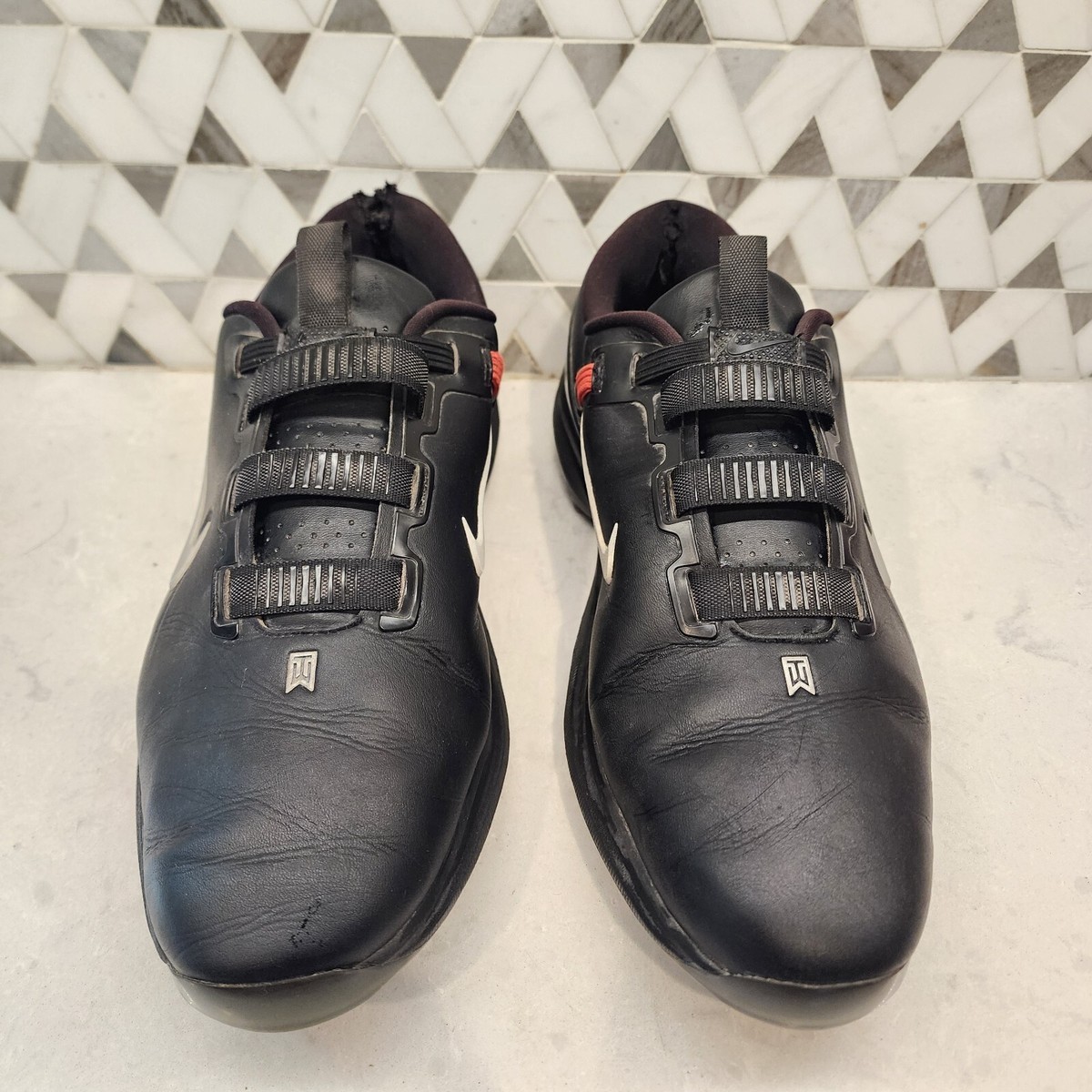 NIKE FASTFIT GOLF 希少 Nike Tiger Woods Fastfit Golf Men's 12 Black/Silver Shoes
