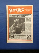 BOXING NEWS APRIL 1989  NIGEL BENN v MICHAEL NUNN, DAMIEN DENNY, PAUL HODKINSON 