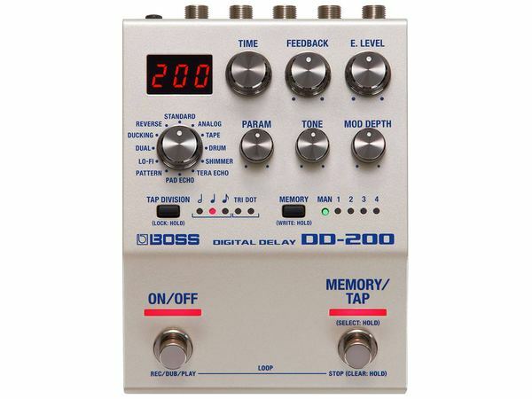 BOSS DD200 DD-200 DIGITAL DELAY  Roland pedale effetto per CHITARRA,nuovo!