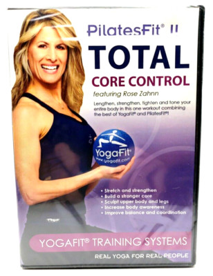 PilatesFit II: Total Core Control - Mixed Level (DVD) Rose Zahnn Yoga Fit