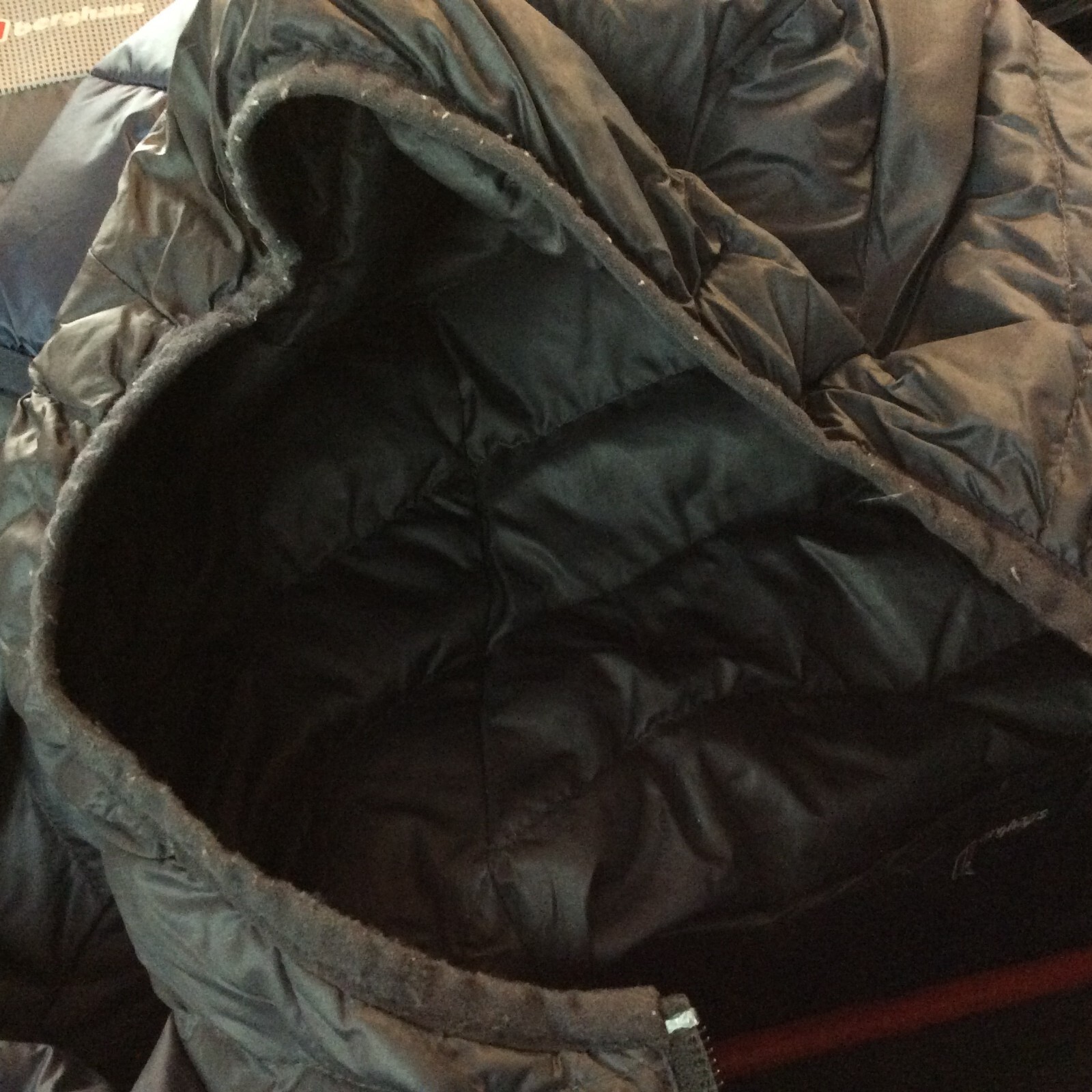 BERGHAUS FINSLER DOWN PUFFER JACKET MENS BLACK HYBRID PERTEX COAT RRP £