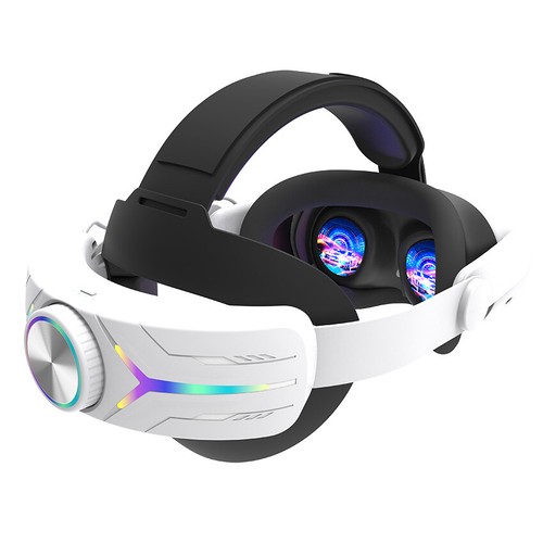 Für Meta Quest 3S VR Headset Wiederaufladbares Stirnband Head Strap Accessories - Bild 17 von 19