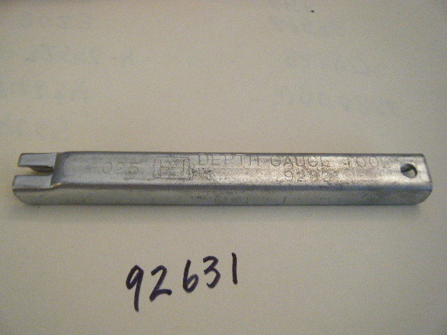 NEW HOMELITE DEPTH GAUGE .025 PART NUMBER 92631