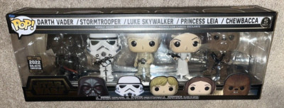 2022 STAR WARS GALACTIC CONVENTION LIMITED EDITION FUNKO POP SET