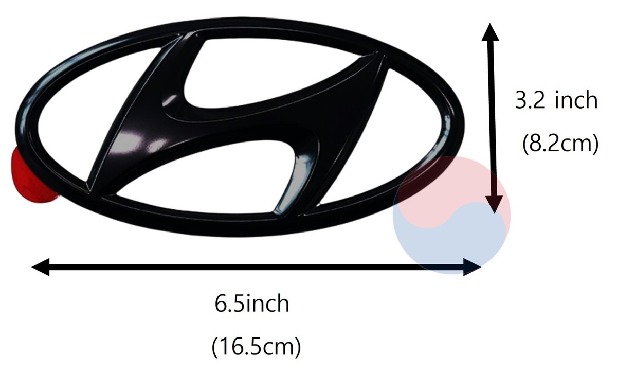 Rear Trunk Kona 1.6T 4WD Emblem 2P For Hyundai Kona 86319J9000