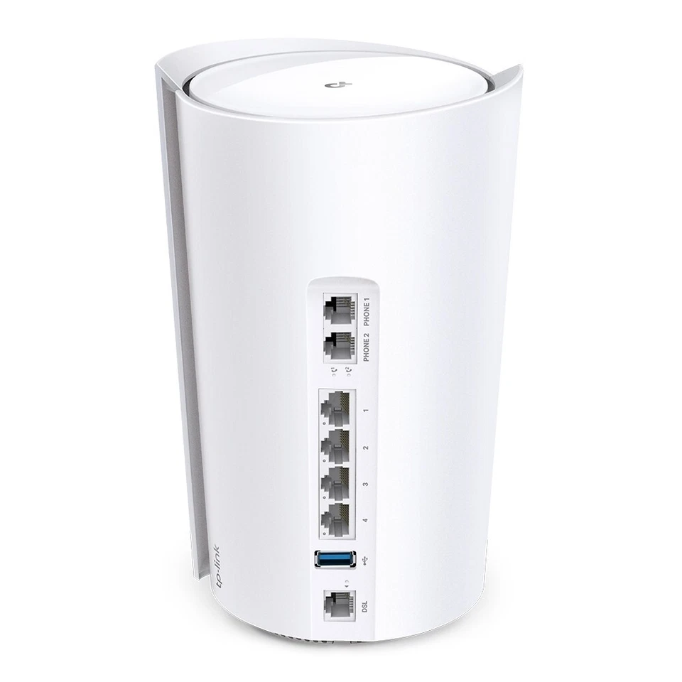 TP-LINK Deco X73-DSL 3 Pack AX5400 VDSL Whole Home Mesh WiFi 6 Modem Router VOIP - image 3 of 4