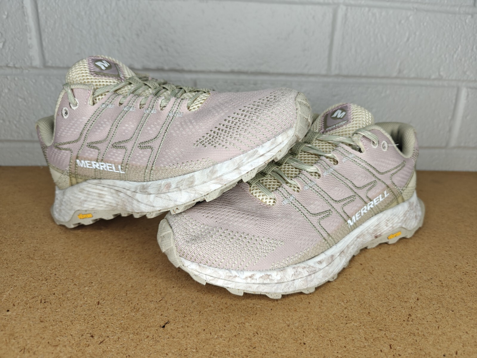 Scarpe da trail running Merrell MOAB Flight "Rose" Vibram J067224 donna taglia 8 5