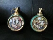2 Kitten Christmas Ornament Bradford Expeditions Playful Paradise Magical Moment