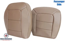 2001-2002 Ford Explorer Sport Trac - Passenger Complete Leather Seat Covers Tan