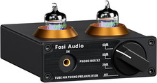 Mini Hi-Fi Phono Preamp for MM Turntables with Gain Control Power Supply