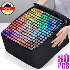 Filzstifte~ Set Marker Stifte 80Tlgfarben ,Marker Pen Stift Malstifte Zeichnen