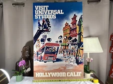 Kingman Vintage 1983 Universal Studios Hollywood California Poster RARE Original