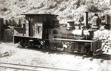 Gilpin Tramway Locomotive No. 1, Gilpin County, CO RPPC Photo Postcard COPY