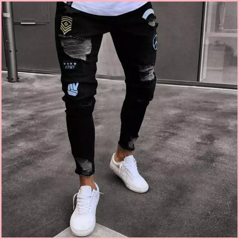 Jeans De Moda Para Hombre Pantalones Calzones Calzas VaqueroS | eBay