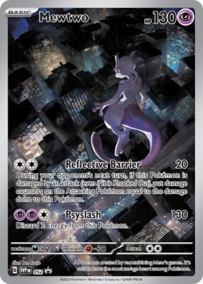 特別版 Mewtwo ホロカード　値下げしました Mewtwo 052 Sv: Scarlet & Violet Promo Cards Holo | eBay